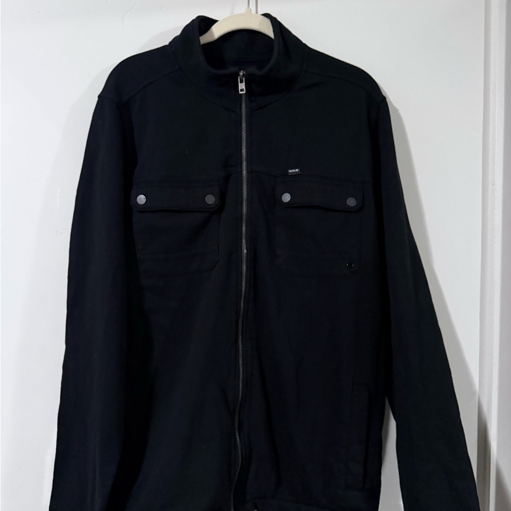 Hurley Men's Black Lightweight Jacket